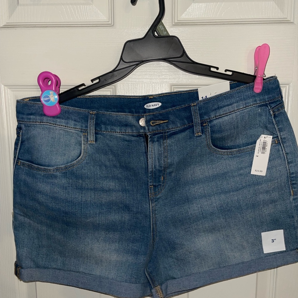 Old Navy Women's Denim Shorts - Blue